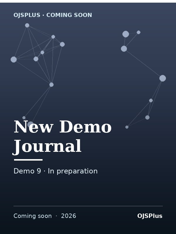 New Demo Journal — Coming Soon